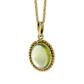 Anhänger 585 Gelbgold peridot