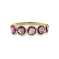 Ring Gold 585 Pink Turmalin 4mm fac