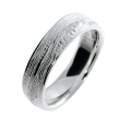 Ring Strandcores Silber hell 6 mm