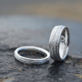 Ring Strandcores Silber hell 6 mm