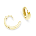 Creole 585 Gold oval mit Scharnier rund