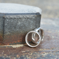 Partner Ring Silber matt 3 mm