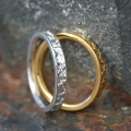 Partner Ring Silber Boulder 3 mm