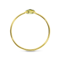 Ring Gold 585 Peridot 4 mm fac