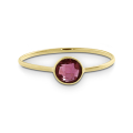 Ring Gold 585 pink Turmalin 4 mm fac