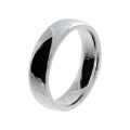 Partner Ring Silber matt 6 mm breit