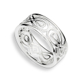 Ring Silber Aetrena Breite 8 mm