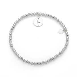 Armband Kugel 3 mm mit Sylt- Motiv