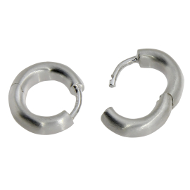 Creole rund mit Scharnier 