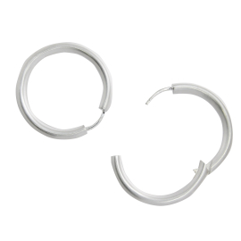 Creole rund mit Scharnier 