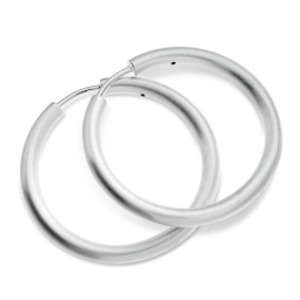 Creole rund mit Scharnier 