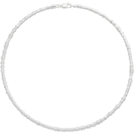 Collier 925 silber mattiert