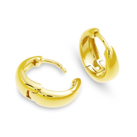 Creole Silber vergoldet