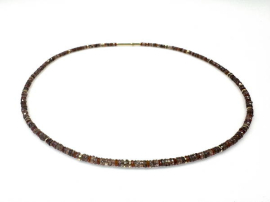 Collier Andalusit,Hessonit 