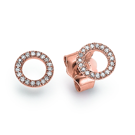 Ohrstecker 585 Rotgold