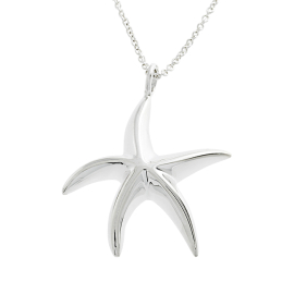 Anhänger Silber Seestern 25 x 25 mm