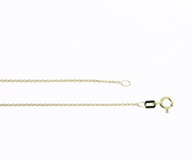 Ankerkette 585 Gold  rund 1,1 mm 