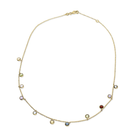 Collier Gelbgold 585  multicolour