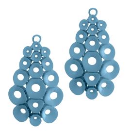 FABNORA Coral Anhänger Topaz Blue