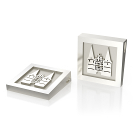 Lübeck Anhänger Holstentor Silber hell