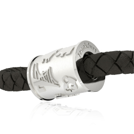 Frankfurt Schmuckanhänger Tube Silber hell