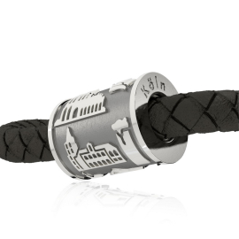 Köln Schmuckanhänger Tube Silber oxydiert