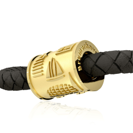 Bremerhaven Schmuckanhänger Tube Silber vergoldet