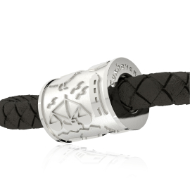 Cuxhaven Schmuckanhänger Tube Silber hell