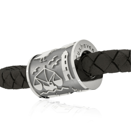 Cuxhaven Schmuckanhänger Tube Silber oxydiert