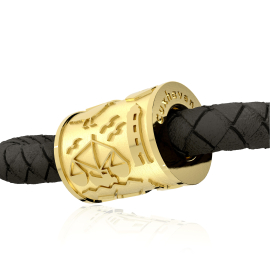 Cuxhaven Schmuckanhänger Tube Silber vergoldet