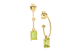 Ohrstecker Silber/goldplattet