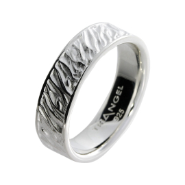 Partner Ring Silber Lamello 6 mm breit