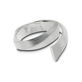 Ring Silber Waves