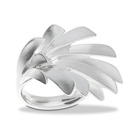 Ring Silber 925 große Fächer