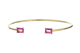 Armreif Silber /goldplattiert