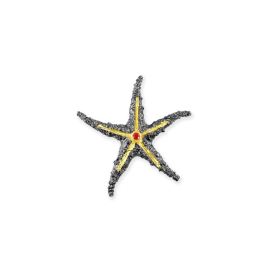 Anhänger Silber mit 750 Gelbgold