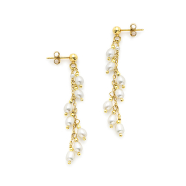 Ohrstecker Silber /goldplattiert