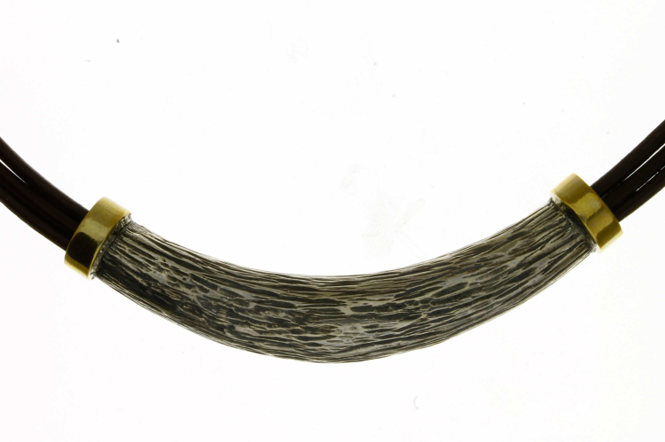 Collier  silber 9 karat Gold