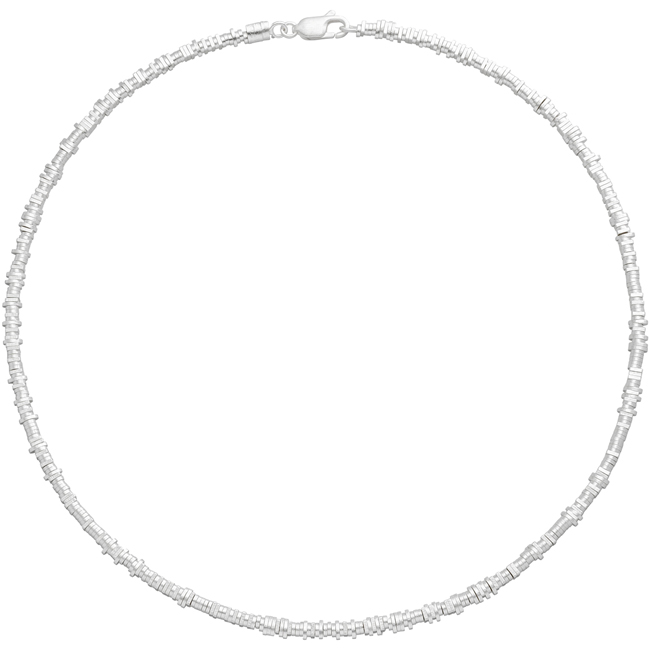 Collier 925 silber mattiert