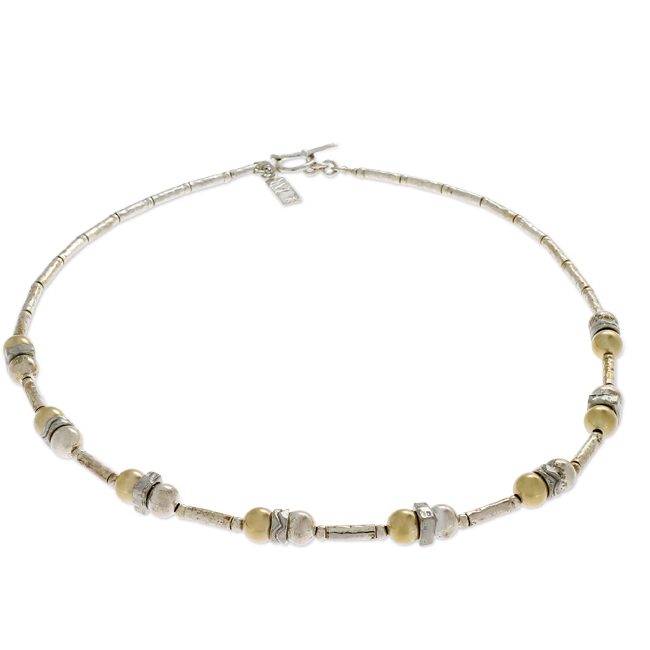 Collier 925 Silber/goldfilled