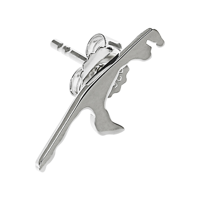 Ohrstecker Sylt 925 Silber 12 mm