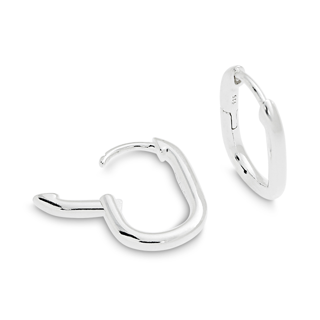 Creole Silber rechteckig hell