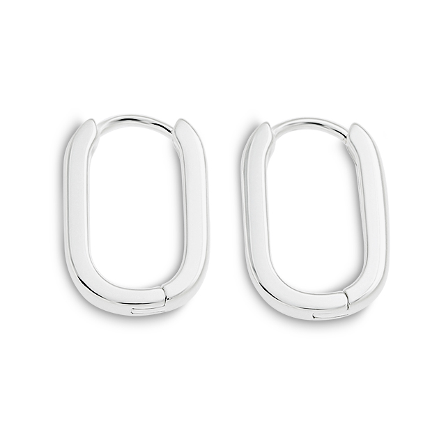 Creole Silber rechteckig hell