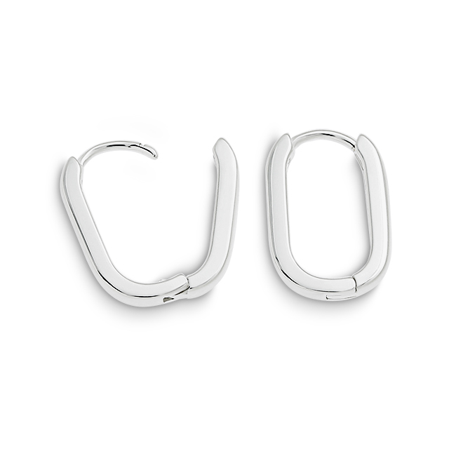 Creole Silber rechteckig hell