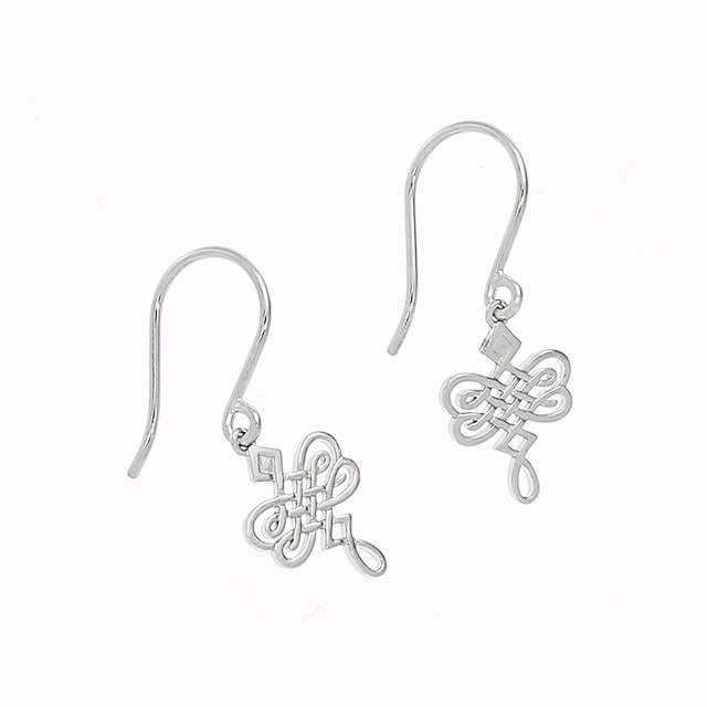 Ohrring Silber Aetrena Höhe 14 mm Das Symbol unendlicher Verbundenheit