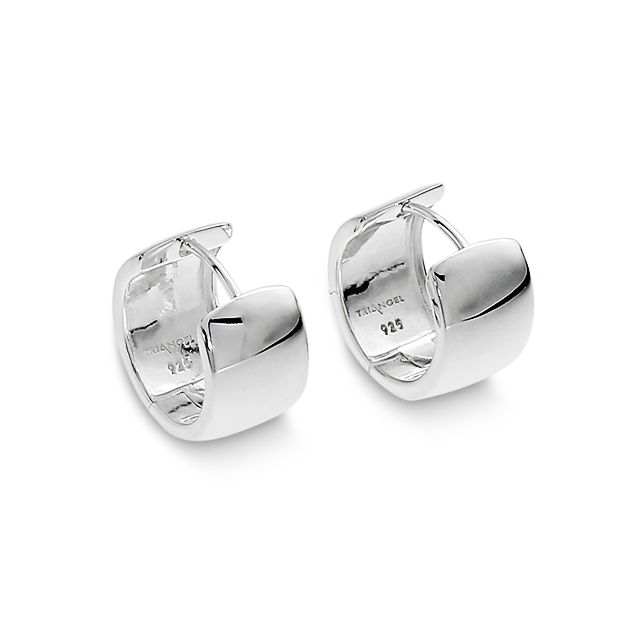 Creole Silber hell Durchmesser 16 mm