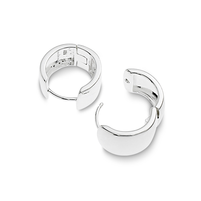 Creole Silber hell Durchmesser 16 mm