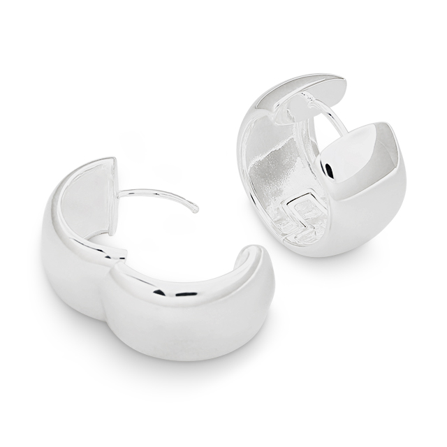 Creole Silber hell Durchmesser 19,5 mm