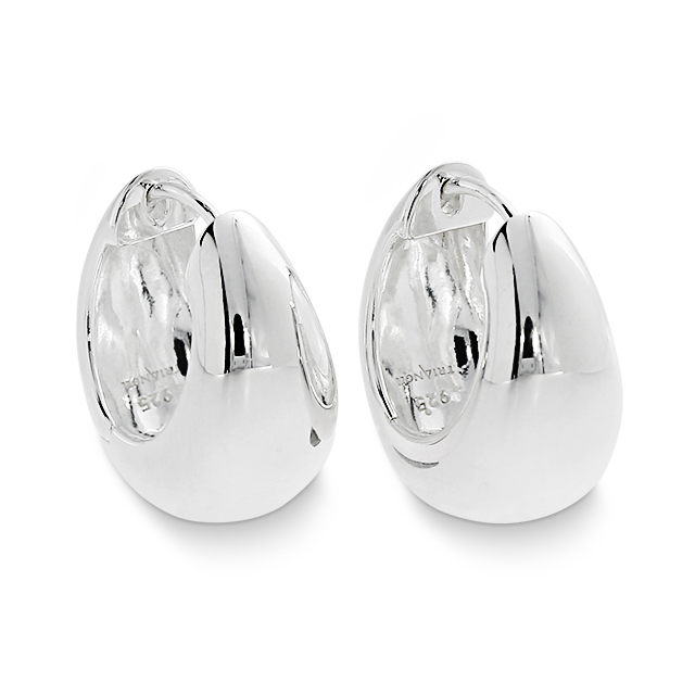 Creole Silber hell Durchmesser 19,5 mm