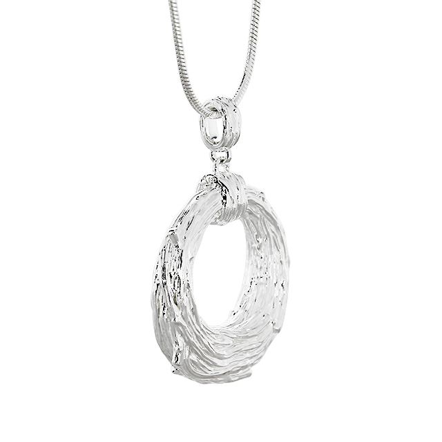 Anhänger Silber hell  inkl. Ankerkette